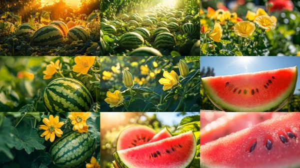 西瓜園種植夏季解暑水果農(nóng)場(chǎng)農(nóng)產(chǎn)品宣傳片