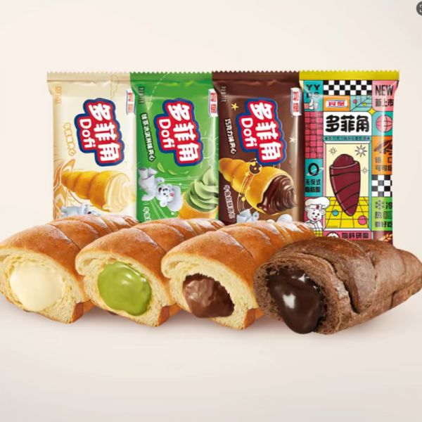 拍3件！賓堡多菲角夾心面包12包
