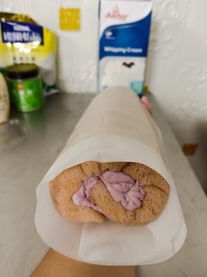 巴西莓蛋糕卷的做法 步骤5