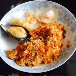 意式茄汁海鮮燴飯的做法[圖]