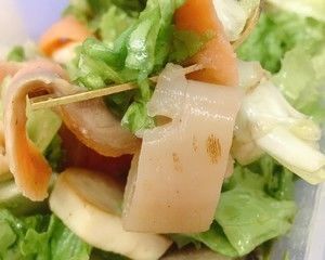 超美味快手懒人健康油醋汁海鲜沙拉的做法步骤 第6步