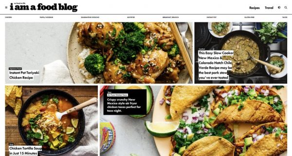 I am a food blog