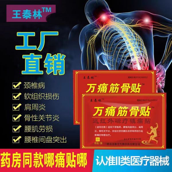 【王泰林】藥膏貼萬(wàn)通筋骨貼