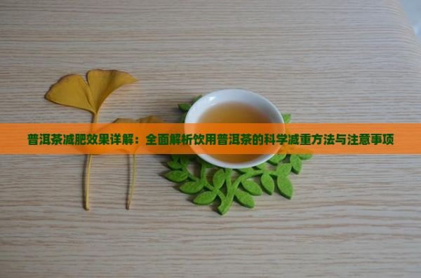 普洱茶減肥效果詳解：全面解析飲用普洱茶的科學(xué)減重方法與注意事項(xiàng)