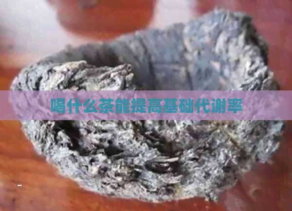 喝什么茶能提高基礎(chǔ)代謝率