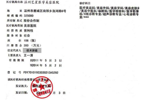 博鰲一齡博士生命健康養(yǎng)護中心證書