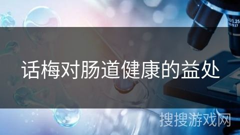 話梅對腸道健康的益處