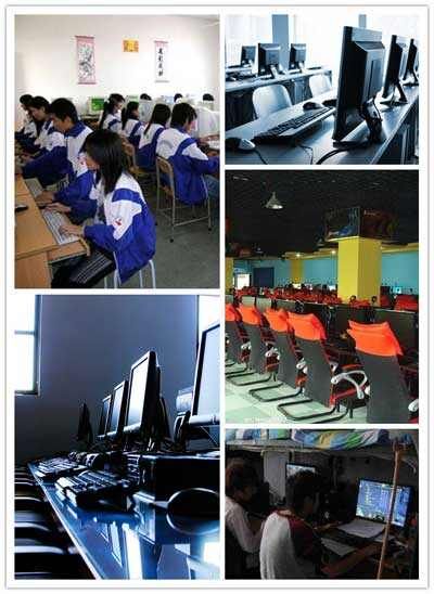 不要边吃东西边玩电脑