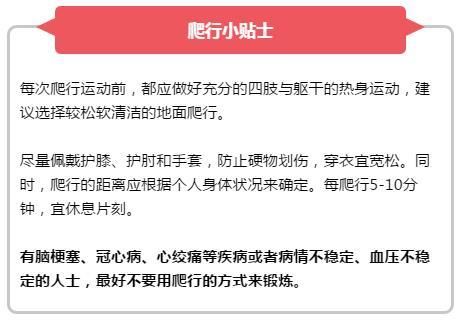 公園晨練出現(xiàn)“爬行族”，你也想試？專家說只適合這四類人