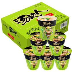 湯達人 統(tǒng)一 湯達人 日式豚骨拉面 整箱裝 方便面 泡面 速食面83g*12杯