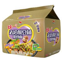 統(tǒng)一 老壇酸豆角排骨面 5袋