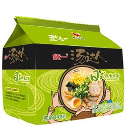 統(tǒng)一 湯達(dá)人日式豚骨拉面方便面 125g*5袋 *5件