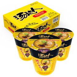 统一 方便面 汤达人 酸酸辣辣豚骨面 12杯