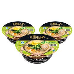 湯達人 統(tǒng)一 湯達人 日式豚骨味 拉面 12碗 方便面 整箱裝 不辣