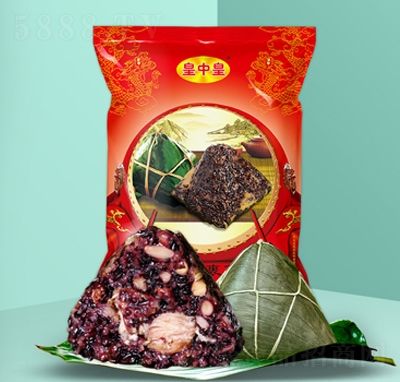皇中皇黑糯米粽子端午粽子