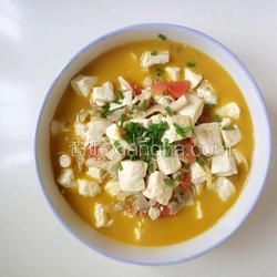番茄菌菇炖豆腐的做法[图]
