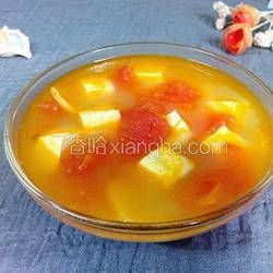 番茄豆腐汤的做法[图]