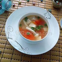 番茄豆腐汤的做法[图]