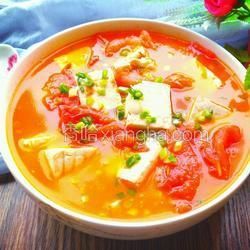 番茄豆腐汤的做法[图]