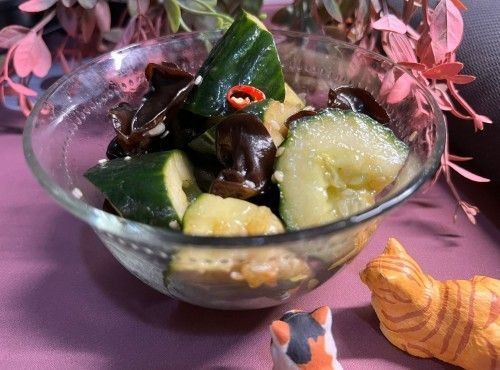 涼拌青瓜雲(yún)耳（可素食）