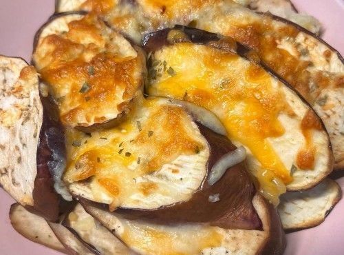 氣炸芝士茄子（可素食、少油版）
