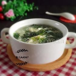 菠菜雞蛋湯的做法[圖]
