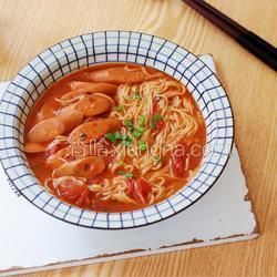 番茄酸湯面的做法[圖]