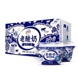 yili 伊利 老酸奶 傳承古法工藝138g*12杯 低溫風(fēng)味發(fā)酵乳牛奶