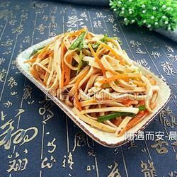香蔥拌干豆腐卷的做法[圖]