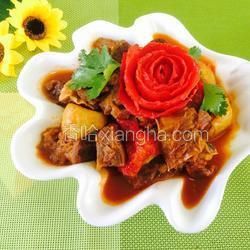 西红柿土豆炖牛肉的做法[图]
