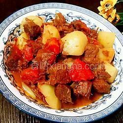 西红柿土豆炖牛肉的做法[图]