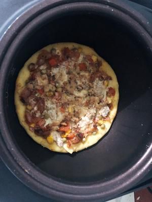 減脂健康電飯煲披薩(無烤箱)的做法 步驟8