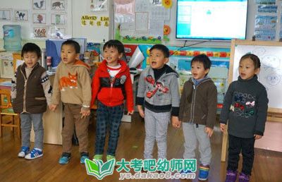 幼兒園大班健康教案：晨間活動配圖一
