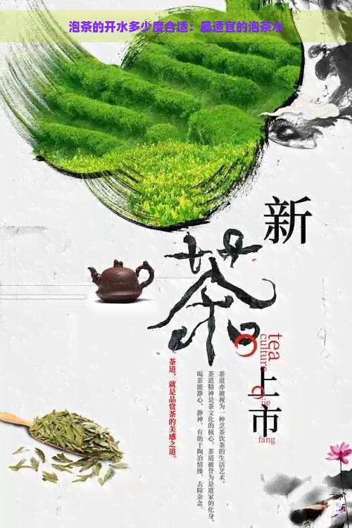 泡茶的開(kāi)水多少度合適：最適宜的泡茶水
