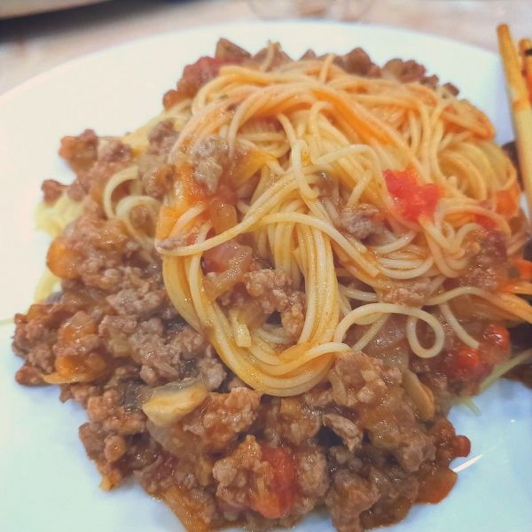 家庭版意式牛肉醬天使面(細(xì)意面)