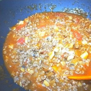 家庭版意式牛肉醬天使面(細(xì)意面)的做法步驟 第7步