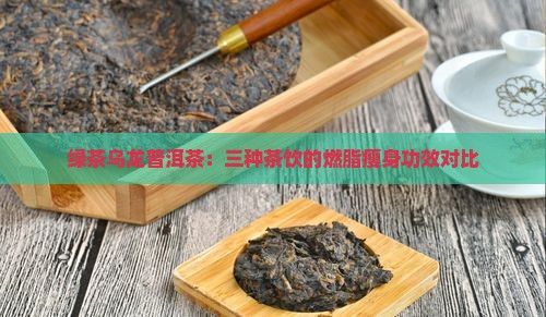 綠茶烏龍普洱茶：三種茶飲的燃脂瘦身功效對比