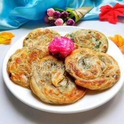 餃子皮蔥油餅的做法[圖]
