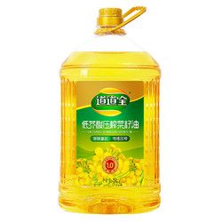 道道全 低芥酸 压榨菜籽油 5L