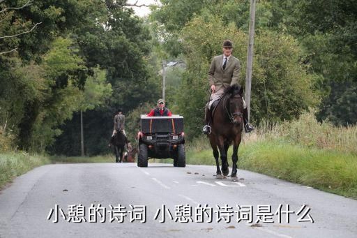  小憩的詩詞 小憩的詩詞是什么