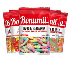 寶奴咪 軟糖酸砂彩橡皮糖150g