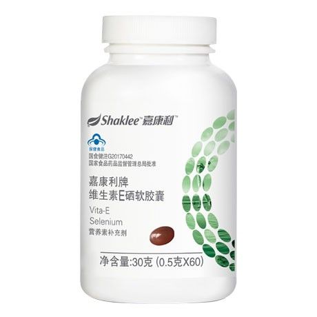 嘉康利維生素E硒軟膠囊60粒/瓶
