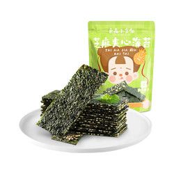 BESTORE 良品鋪?zhàn)?芝麻夾心海苔 兒童零食 即食健康食品