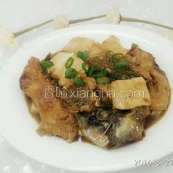 魚燉豆腐的做法[圖]