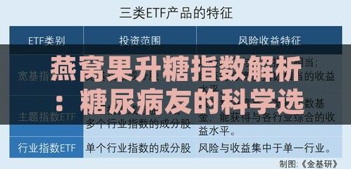 燕窩果升糖指數(shù)解析：糖尿病友的科學(xué)選擇指南