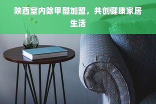 陜西室內(nèi)除甲醛加盟，共創(chuàng)健康家居生活