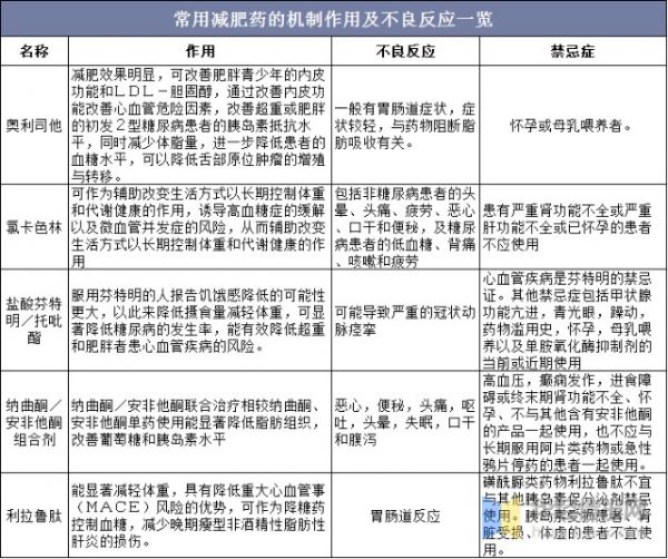 2020年我国减肥药市场概况与趋势，GLP-1 或成新选择