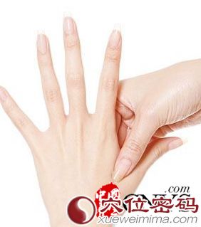 中醫(yī)養(yǎng)生 按摩經(jīng)絡(luò)五個(gè)穴位排毒養(yǎng)顏