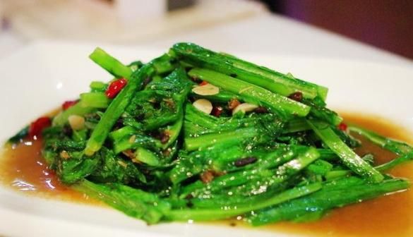 清炒油麥菜