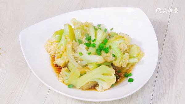 清炒花菜做法步驟:5